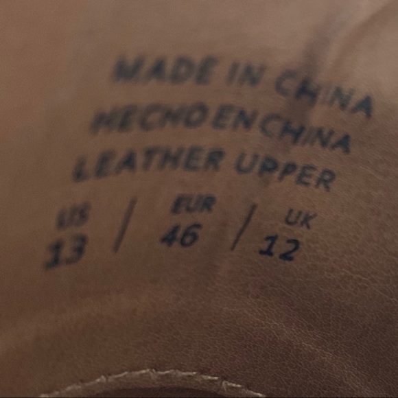 Aldo Brown Leather Oxfords - 13 - Picture 6 of 7